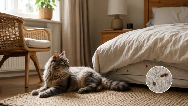 Punaises de lit et chat : ce que j&rsquo;ai appris pour protéger mon intérieur et mon félin