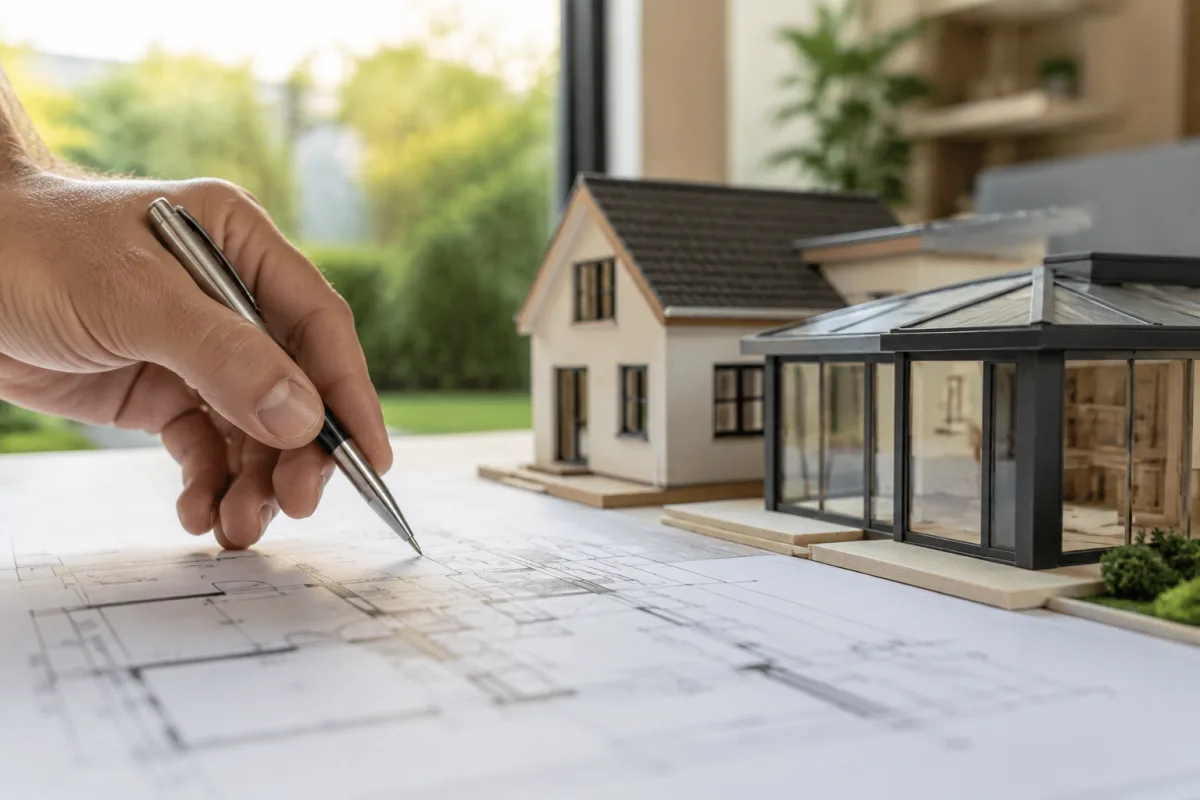 différence entre véranda et extension de maison
